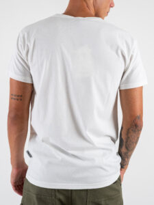 BERNA T-shirt in cotone con logo sul cuore 246080 Bianco (4)