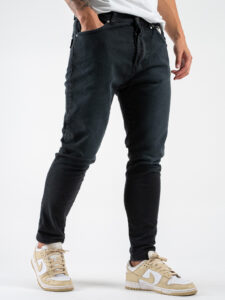 BL11 Jeans bull denim basico 40BL Nero (5)