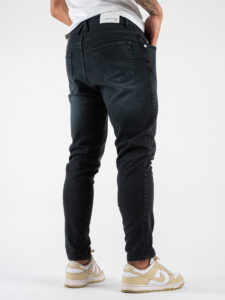 BL11 Jeans bull denim basico 40BL Nero (7)