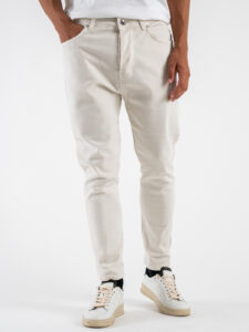 BL11 Jeans bull denim basico 40BL Off White (4)