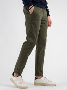 BL11 Pantalone chinos basico autunnoinverno BISIO Avocado (5)