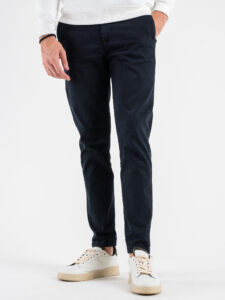BL11 Pantalone chinos basico autunnoinverno BISIO Blu (3)