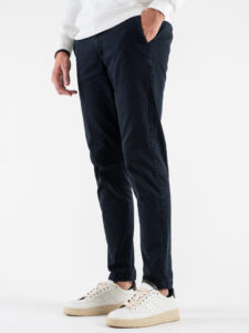 BL11 Pantalone chinos basico autunnoinverno BISIO Blu (4)