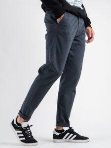 BL11 Pantalone chinos basico autunnoinverno BISIO Grafite (5)
