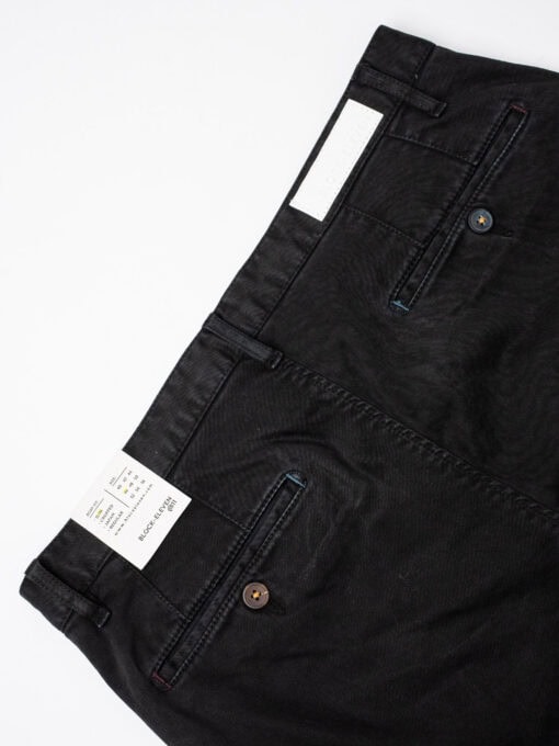 BL11 Pantalone chinos basico autunno/inverno BISIO Nero - immagine 9