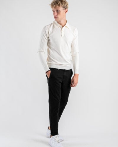 BL11 Pantalone chinos basico autunnoinverno BISIO Nero 2 BL.11 BL11 Pantalone chinos basico autunno/inverno BISIO Nero