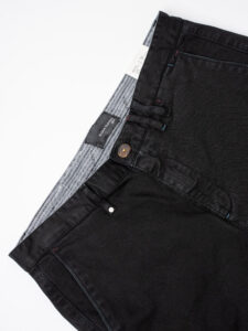 BL11 Pantalone chinos basico autunnoinverno BISIO Nero (9)