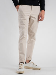 BL11 Pantalone chinos basico autunnoinverno BISIO Panna (3)