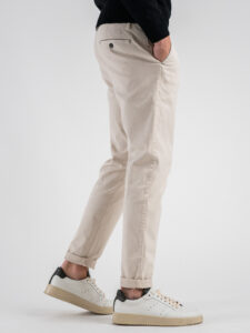BL11 Pantalone chinos basico autunnoinverno BISIO Panna (6)