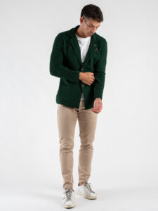 BL11 Pantalone chinos basico autunnoinverno MIRTOS Beige (2)
