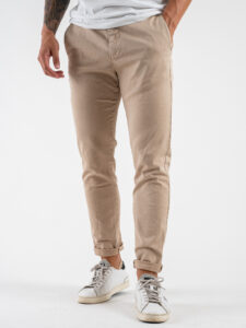 BL11 Pantalone chinos basico autunnoinverno MIRTOS Beige (3)