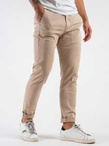 BL11 Pantalone chinos basico autunnoinverno MIRTOS Beige (5)