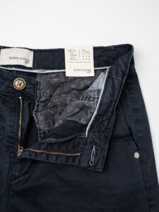 BL11 Pantalone chinos basico autunnoinverno MIRTOS Blu Navy (9)