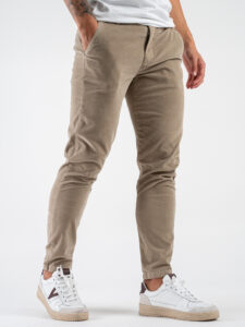 BL11 Pantalone chinos basico in velluto BRIGNANO Coloniale (5)