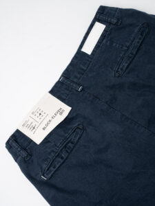 BL11 Pantalone cropped con pinces CALLEJON Blu (1)