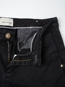 BL11 Pantalone cropped con pinces CALLEJON Nero (8)