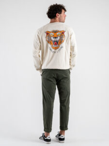 BL11 Pantalone cropped con pinces CALLEJON Verde (2)