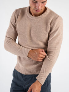GIANNI LUPO Maglione girocollo basico GL535S Beige (2)