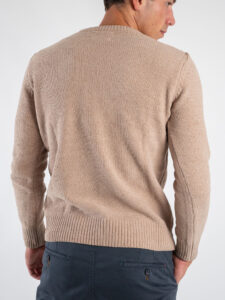 GIANNI LUPO Maglione girocollo basico GL535S Beige (5)