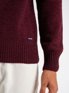 GIANNI LUPO Maglione girocollo basico GL535S Bordeaux (1)