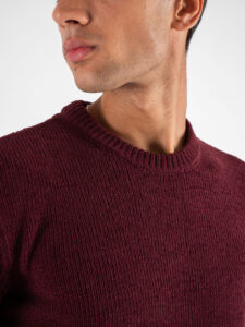 GIANNI LUPO Maglione girocollo basico GL535S Bordeaux (4)