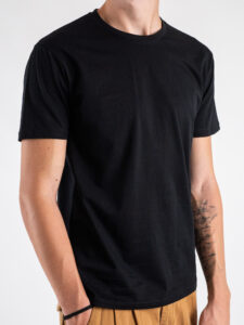 GIANNI LUPO T-shirt in cotone basica GL551L Black (2)