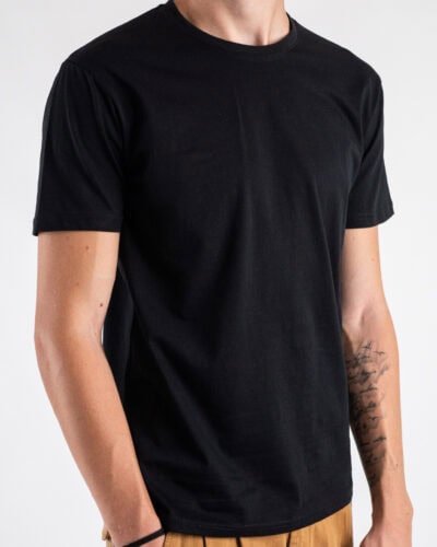 GIANNI LUPO T shirt in cotone basica GL551L Black 2 Nuovi Arrivi