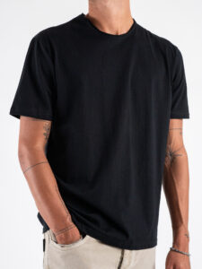 GIANNI LUPO T-shirt in cotone basica GL893F Black (1)