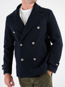 IMPERIAL Cappotto corto doppiopetto K5441K4942 Blu (5)