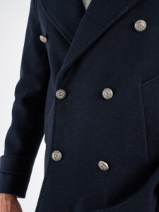 IMPERIAL Cappotto corto doppiopetto K5441K4942 Blu (6)
