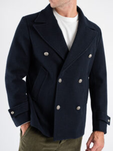IMPERIAL Cappotto corto doppiopetto K5441K4942 Blu (7)