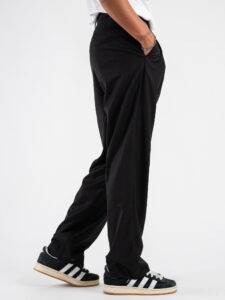 IMPERIAL Pantalone da abito baggy PD3MIBV Nero (3)