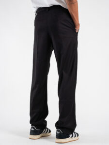 IMPERIAL Pantalone da abito baggy PD3MIBV Nero (4)