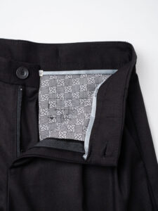 IMPERIAL Pantalone da abito baggy PD3MIBV Nero (5)