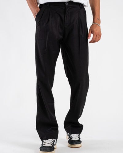 IMPERIAL Pantalone da abito baggy PD3MIBV Nero 9 Home