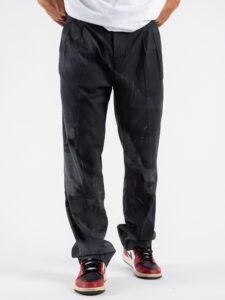 IMPERIAL Pantalone da abito baggy sfumato PD3MICJ GrigioNero (1)