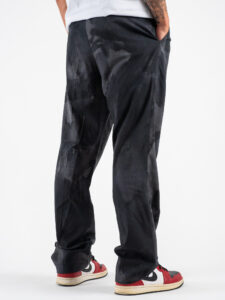 IMPERIAL Pantalone da abito baggy sfumato PD3MICJ GrigioNero (5)