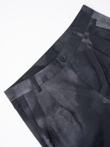 IMPERIAL Pantalone da abito baggy sfumato PD3MICJ GrigioNero (7)