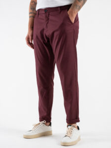 IMPERIAL Pantalone da abito chinos PWB0IBV Bordeaux (2)