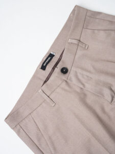 IMPERIAL Pantalone da abito chinos PWB0IBV Mastice (2)