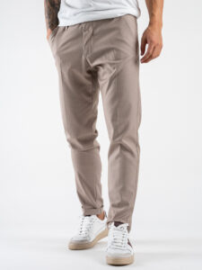IMPERIAL Pantalone da abito chinos PWB0IBV Mastice (5)