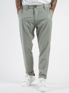IMPERIAL Pantalone da abito chinos PWB0IBV Salvia (1)