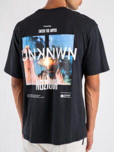 ONLY&SONS T-shirt con stampa Horizon fronteretro KEANE 22033620 Black (4)