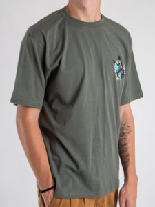 ONLY&SONS T-shirt con stampa farfalla fronteretro KEANE 22033620 Castor Gray (6)