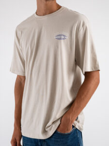 ONLY&SONS T-shirt con stampa floreale fronteretro KEANE 22033620 Silver Lining (3)