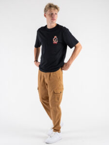 ONLY&SONS T-shirt con stampa sul cuore JORDAN 22032702 Black (4)