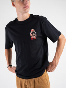 ONLY&SONS T-shirt con stampa sul cuore JORDAN 22032702 Black (5)