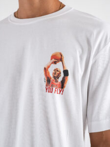 ONLY&SONS T-shirt con stampa sul cuore JORDAN 22032702 White (4)