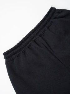 SUPERCULTURE Pantalone tuta con polsini e tasconi laterali POSER-Z Nero (1)