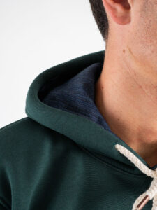 V2 Felpa con cappuccio felpata con stampa snowboard TEDDY29 Verde3